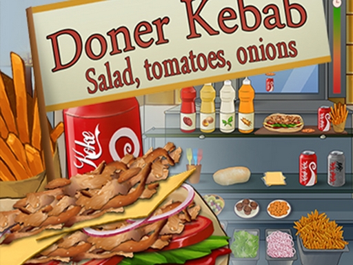 Imaginea Doner Kebab: Salată Roșii Ceapă